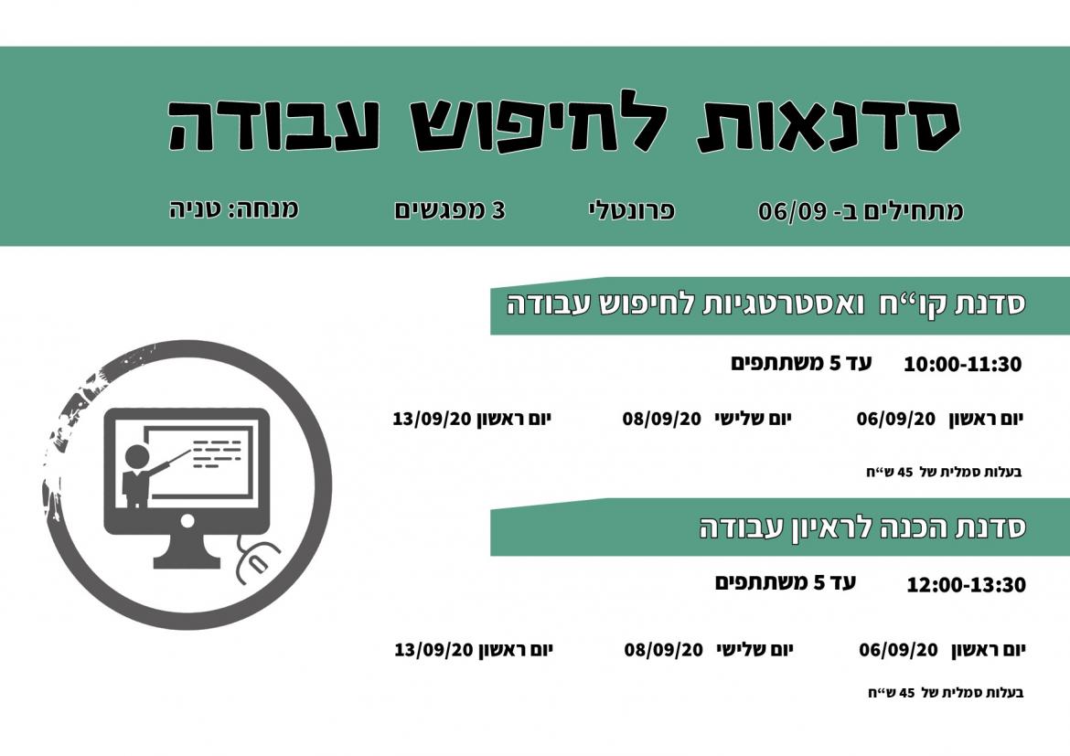 סדנת הכנה לראיון עבודה